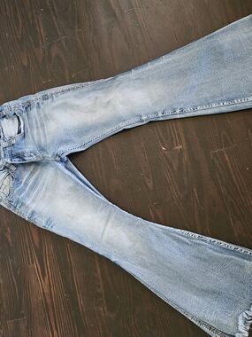 Cowgirl TUFF light wash FLARE jeans